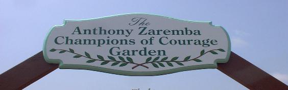 Anthony Zaremba Champions of Courage Garden click to view